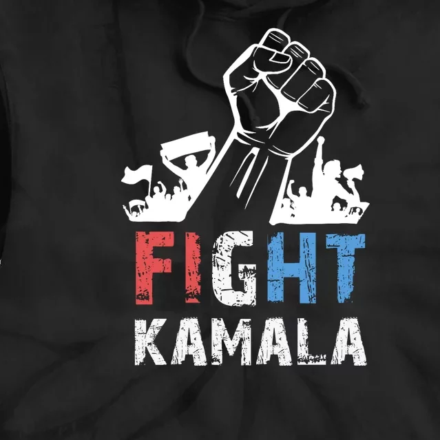 Kamala Harris Fight For America 2024 Tie Dye Hoodie