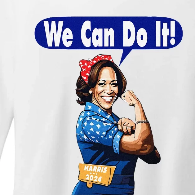 Kamala Harris For President 2024 We Can Do It! Womens CVC Long Sleeve Shirt