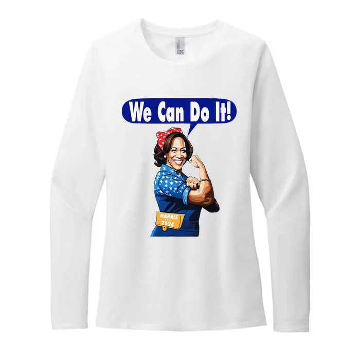 Kamala Harris For President 2024 We Can Do It! Womens CVC Long Sleeve Shirt