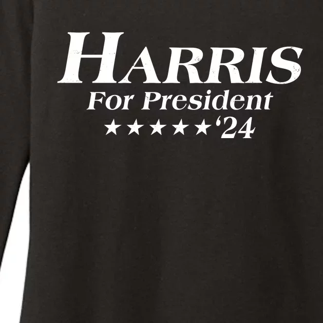 Kamala Harris For President 2024 Womens CVC Long Sleeve Shirt