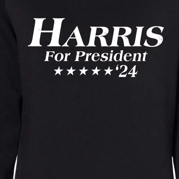 Kamala Harris For President 2024 Womens California Wash Sweatshirt