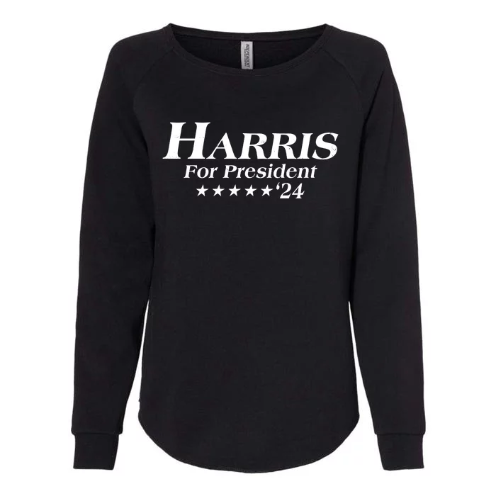 Kamala Harris For President 2024 Womens California Wash Sweatshirt