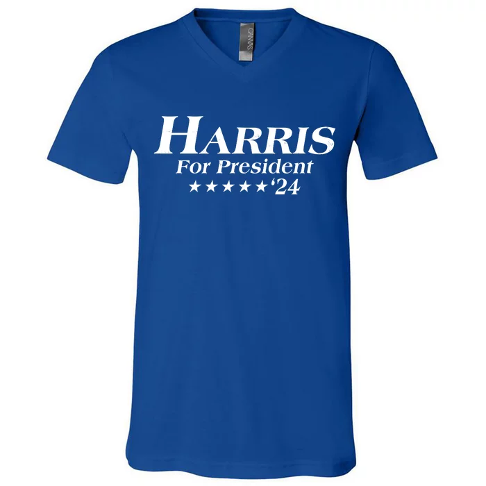 Kamala Harris For President 2024 V-Neck T-Shirt