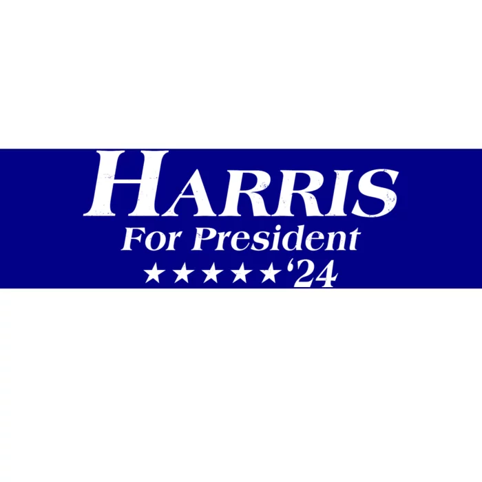 Kamala Harris For President 2024 Bumper Sticker