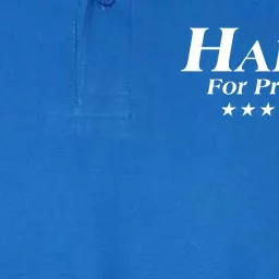 Kamala Harris For President 2024 Softstyle Adult Sport Polo