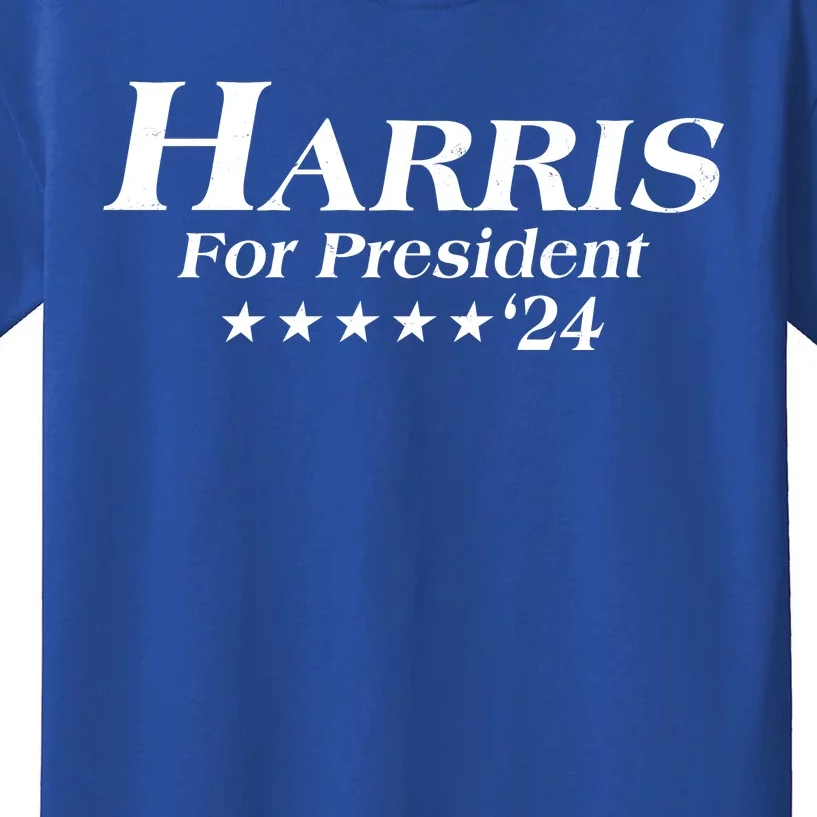 Kamala Harris For President 2024 Kids T-Shirt