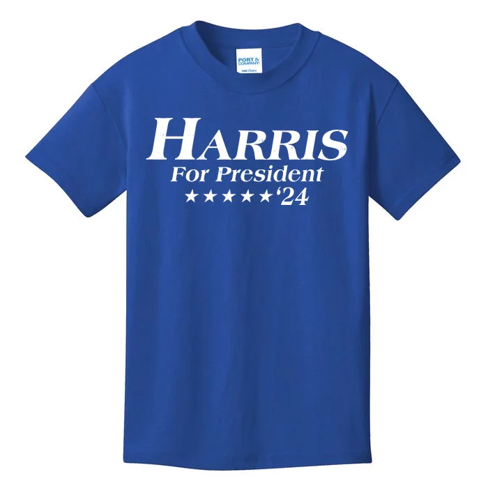 Kamala Harris For President 2024 Kids T-Shirt