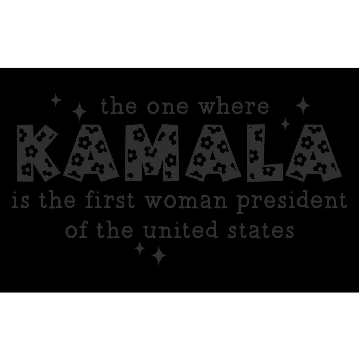 Kamala Harris First Woman President Tribute Bumper Sticker