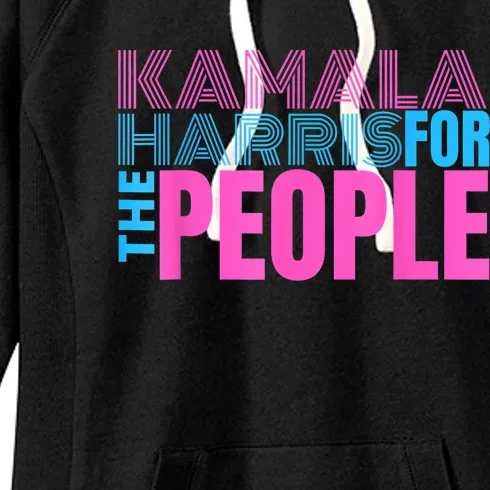 Kamala Harris For The People Women's Fleece Hoodie