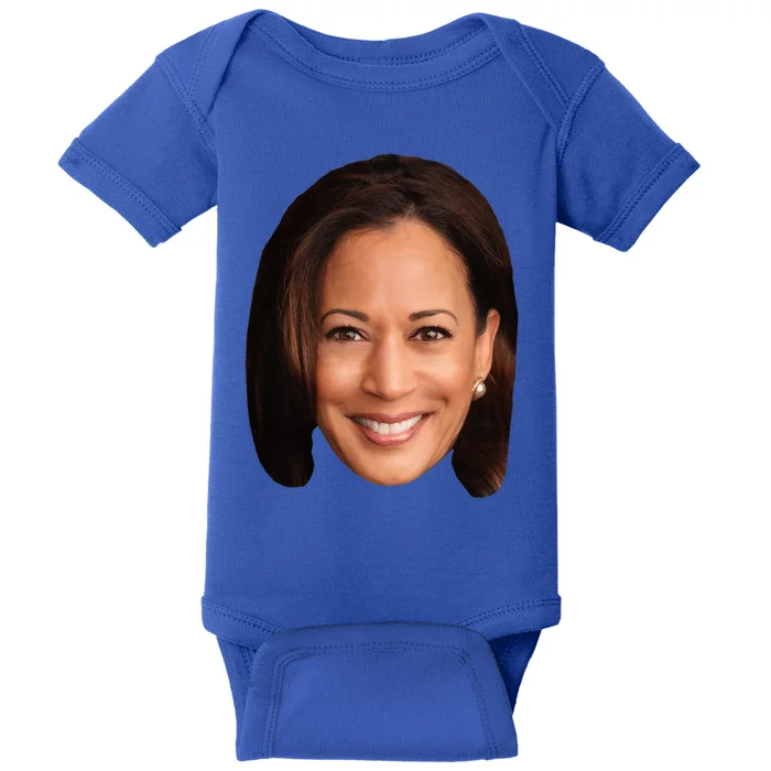 Kamala Harris Face 2024 Baby Bodysuit