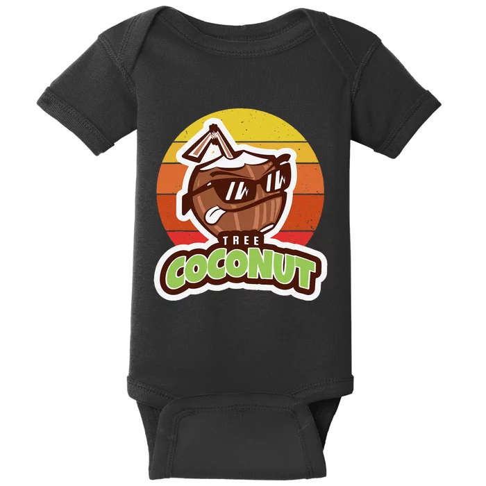 Kamala Harris Funny Coconut Tree Vice President Quote 2024 Baby Bodysuit