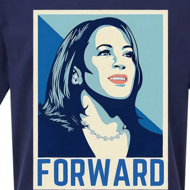 Kamala Harris Forward 2024 Presidential Election President Sueded Cloud Jersey T-Shirt