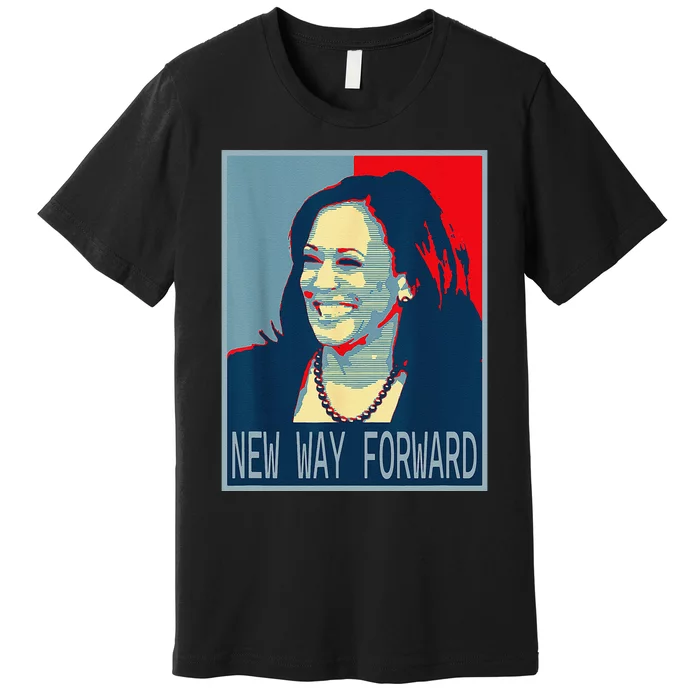 Kamala Harris Forward 2024 Presidential Election President Premium T-Shirt