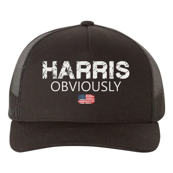 Kamala Harris For President 2024 Yupoong Adult 5-Panel Trucker Hat