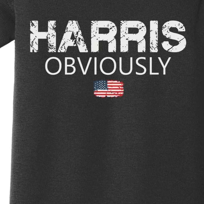 Kamala Harris For President 2024 Baby Bodysuit