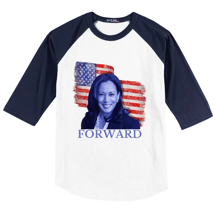 Kamala Harris Forward 2024 Presidential Election President Baseball Sleeve Shirt