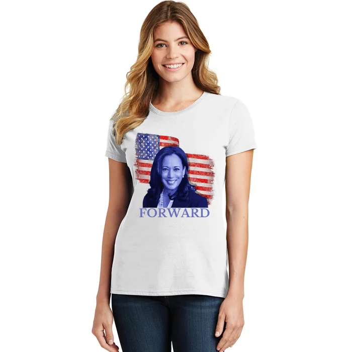 Kamala Harris Forward 2024 Presidential Election President Women's T-Shirt