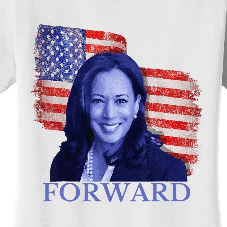 Kamala Harris Forward 2024 Presidential Election President Women's T-Shirt