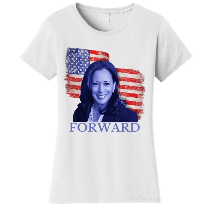 Kamala Harris Forward 2024 Presidential Election President Women's T-Shirt