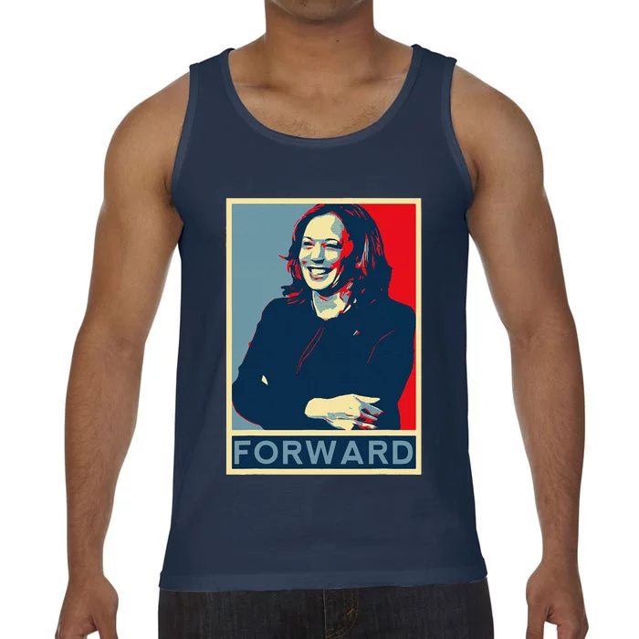 Kamala Harris Forward 2024 Presidential Election President Comfort Colors® Tank Top