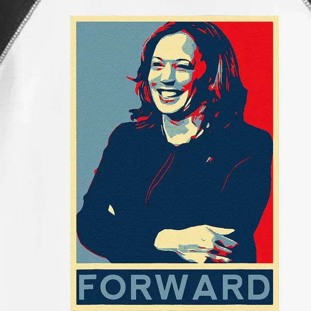 Kamala Harris Forward 2024 Presidential Election President Toddler Fine Jersey T-Shirt