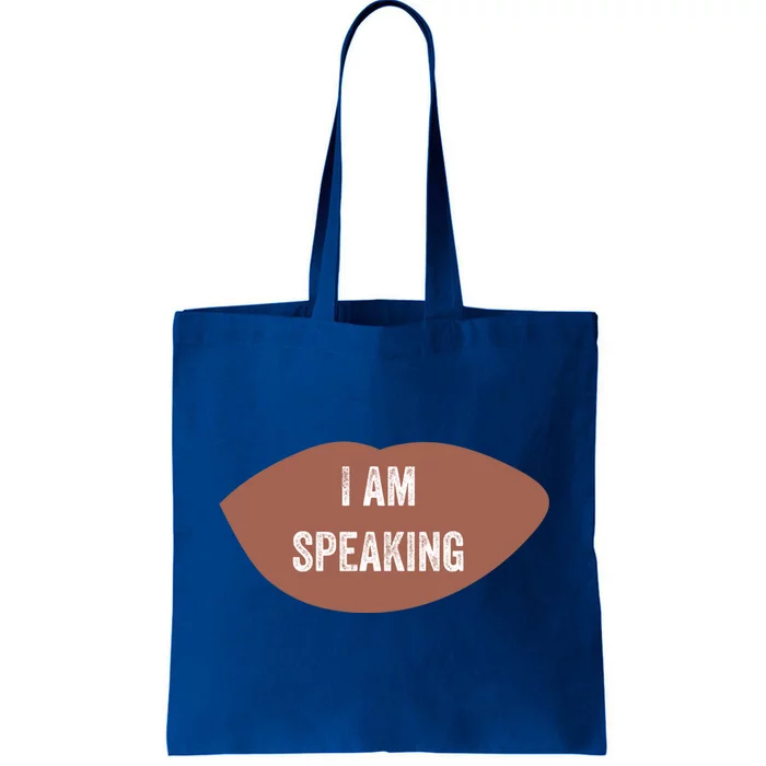 Kamala Harris Female Vice President I Am Speaking Empowered Cool Gift Tote Bag