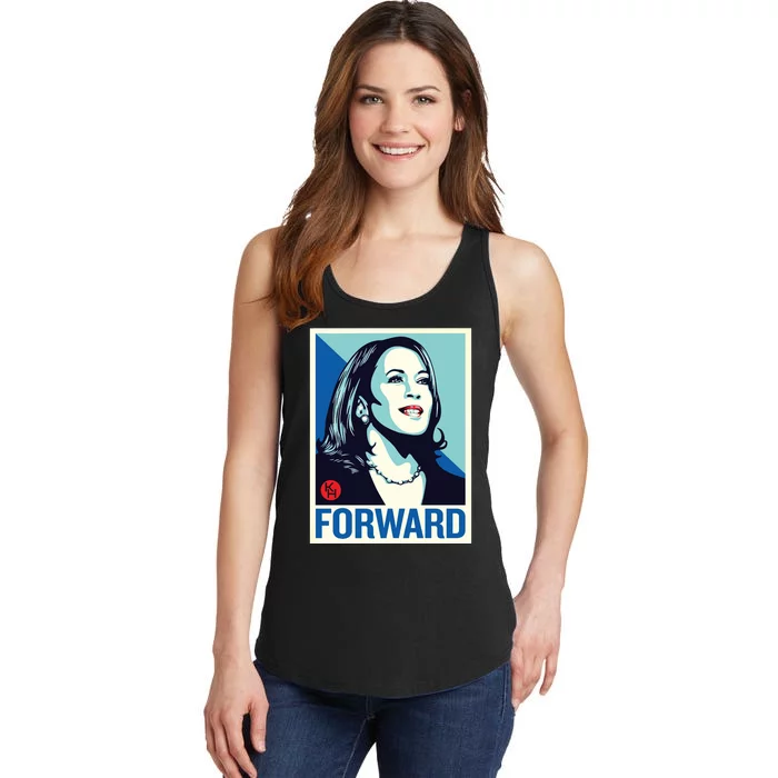 Kamala Harris Forward Ladies Essential Tank