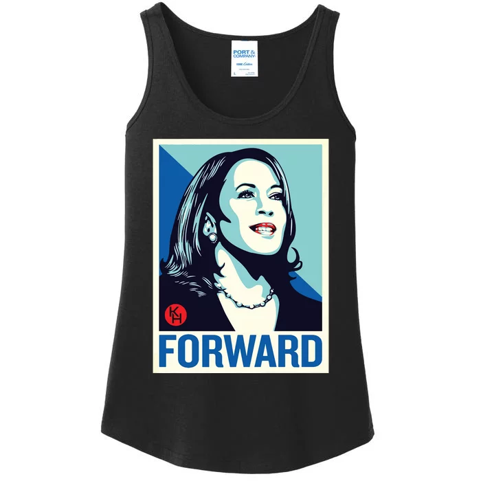 Kamala Harris Forward Ladies Essential Tank