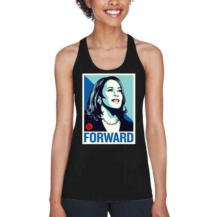 Kamala Harris Forward Women's Racerback Tank