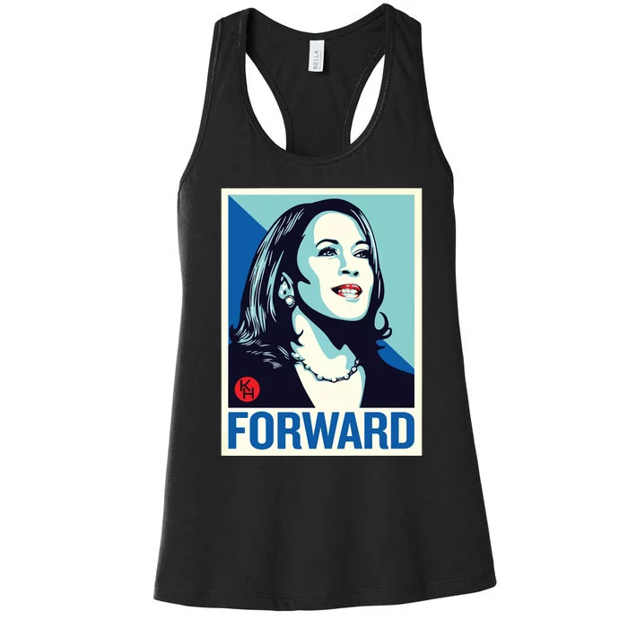 Kamala Harris Forward Women's Racerback Tank