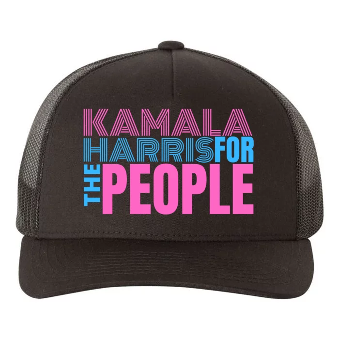 Kamala Harris For The People Yupoong Adult 5-Panel Trucker Hat