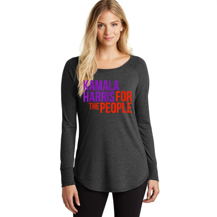 Kamala Harris For The People Kamala 2024 Women's Perfect Tri Tunic Long Sleeve Shirt