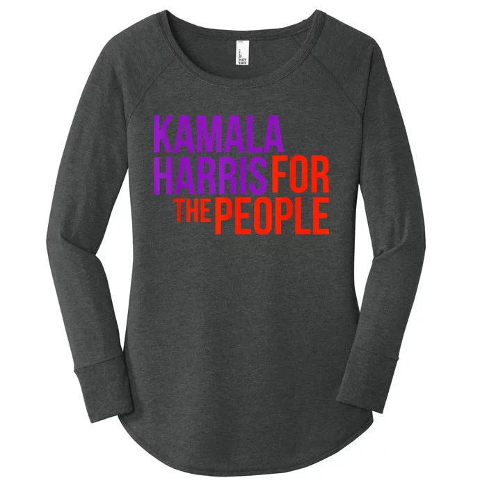 Kamala Harris For The People Kamala 2024 Women's Perfect Tri Tunic Long Sleeve Shirt