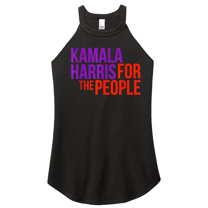 Kamala Harris For The People Kamala 2024 Women’s Perfect Tri Rocker Tank