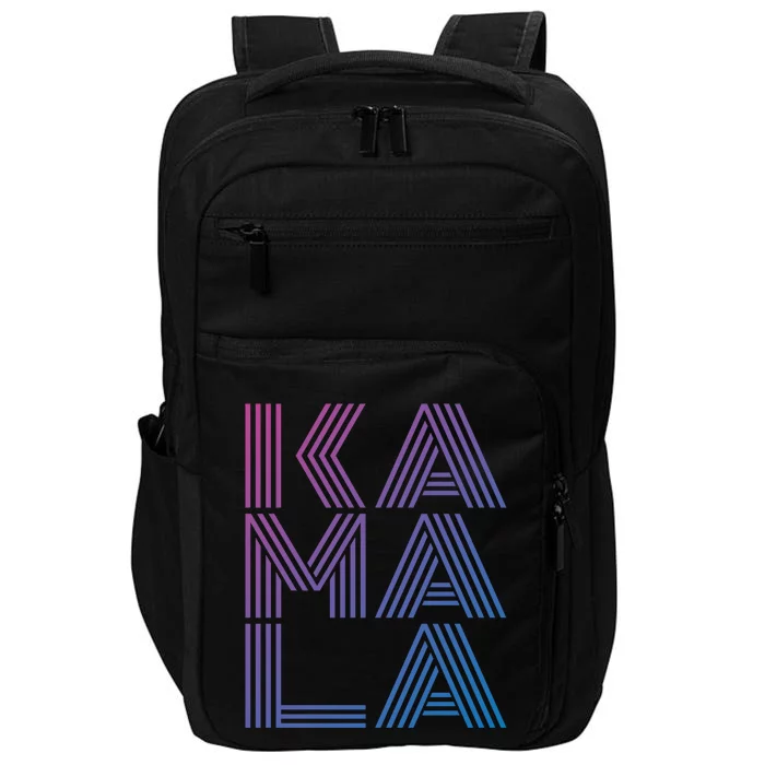 Kamala Harris For President 2020 Retro Modern Minimalist Funny Gift Impact Tech Backpack