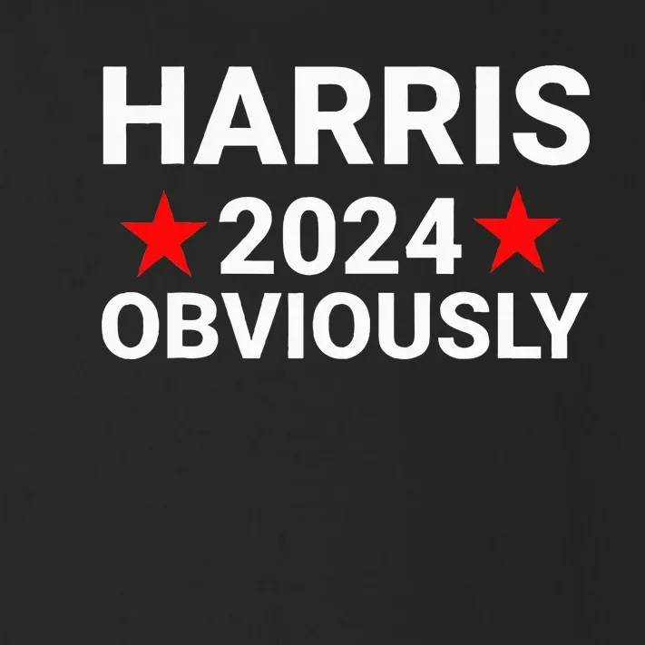 Kamala Harris For President Obviously Toddler Long Sleeve Shirt