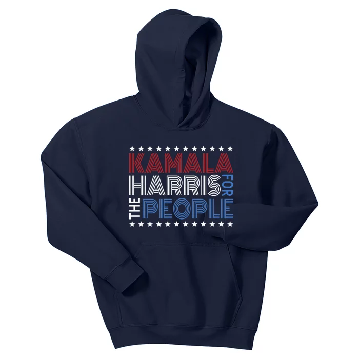 Kamala Harris For The People Kamala Harris President 2024 Kids Hoodie