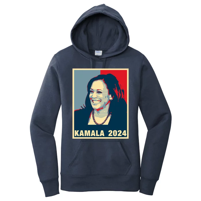 Kamala Harris For President 2024 Madam Vice President Funny Gift Women's Pullover Hoodie