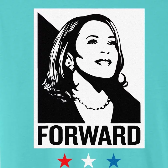 Kamala Harris Forward ChromaSoft Performance T-Shirt