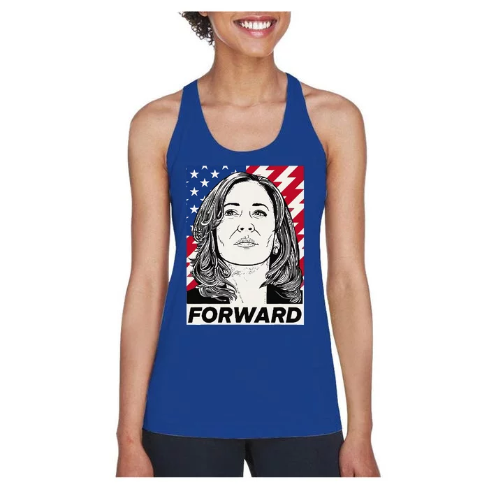 Kamala Harris Forward Women's Racerback Tank