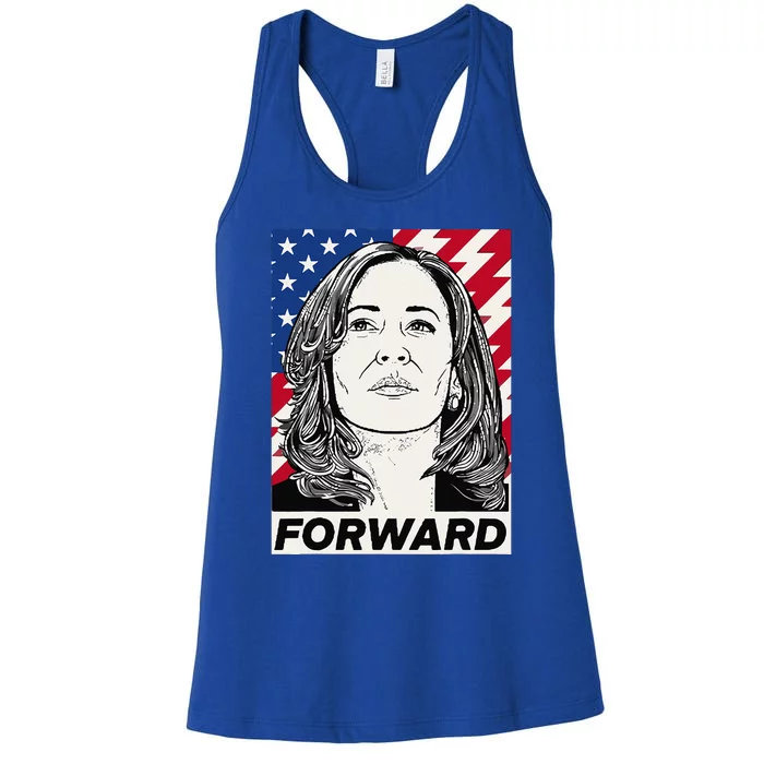 Kamala Harris Forward Women's Racerback Tank