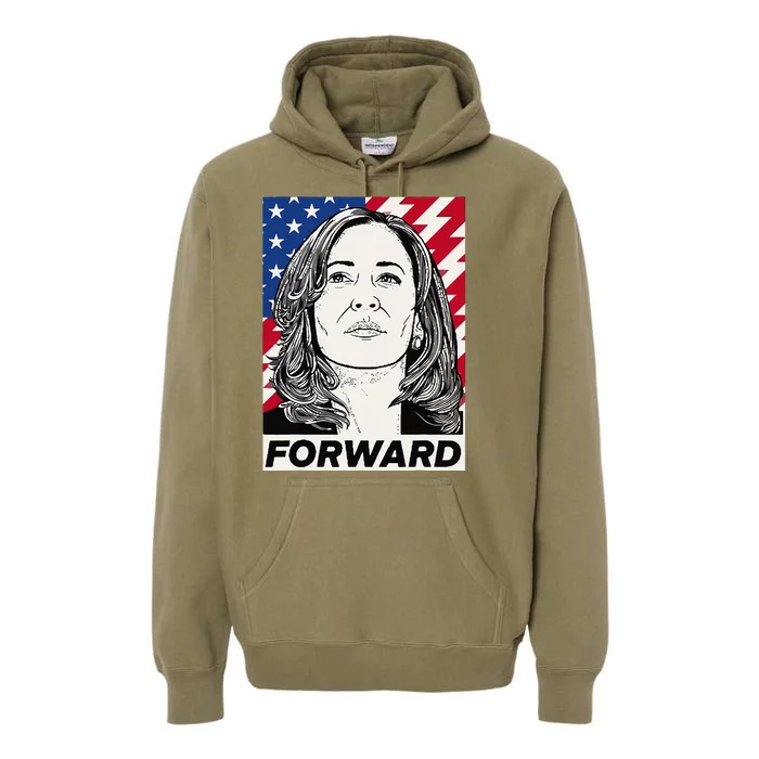 Kamala Harris Forward Premium Hoodie