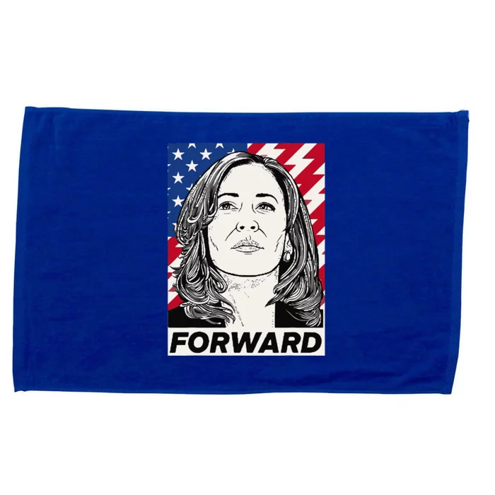 Kamala Harris Forward Microfiber Hand Towel