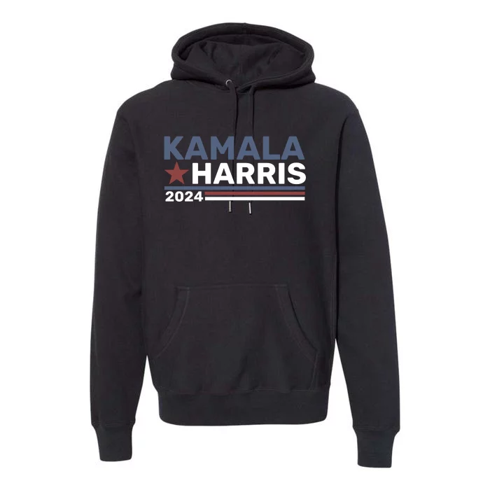 Kamala Harris For President 2024 Premium Hoodie