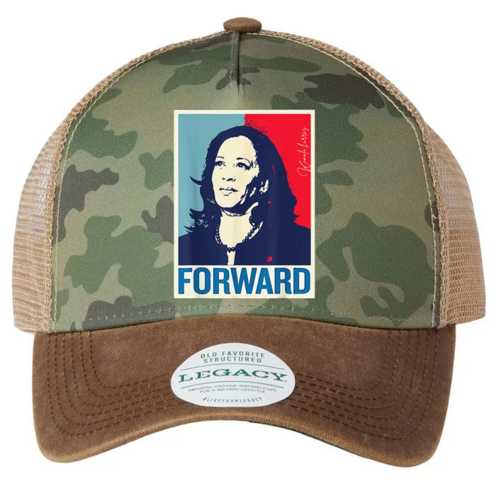 Kamala Harris Forward 2024 Presidential Election President Legacy Tie Dye Trucker Hat