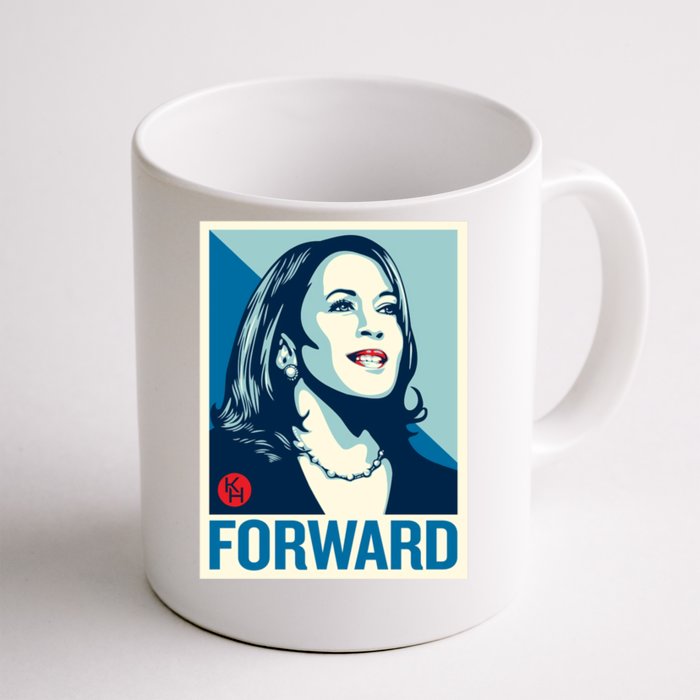 Kamala Harris Forward Gift Front & Back Coffee Mug