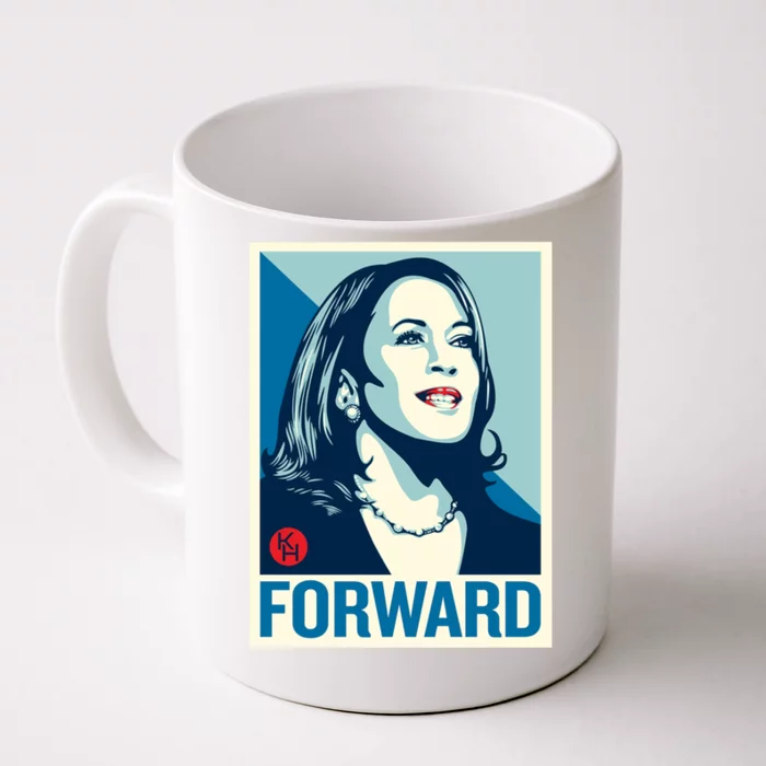 Kamala Harris Forward Gift Front & Back Coffee Mug