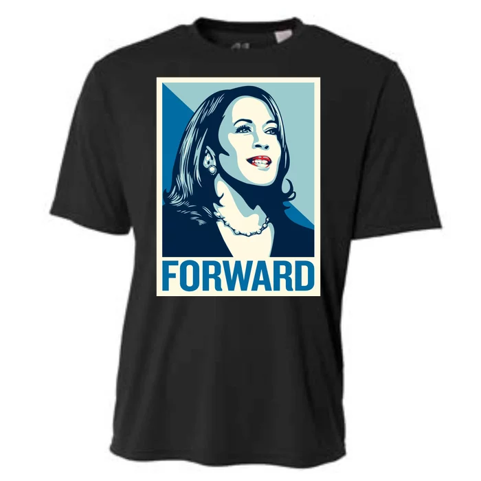 Kamala Harris Forward Election Cooling Performance Crew T-Shirt