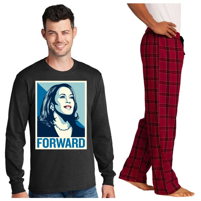 Kamala Harris Forward Election Long Sleeve Pajama Set