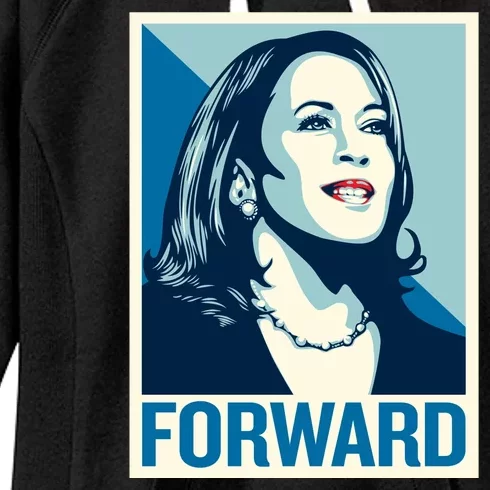 Kamala Harris Forward Election Women's Fleece Hoodie